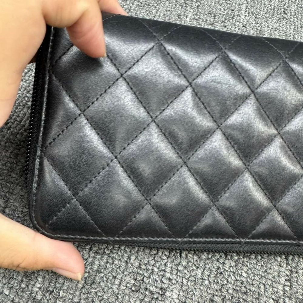 100% Authentic CHANEL Cambon Leather Wallet - Picture 6 of 16